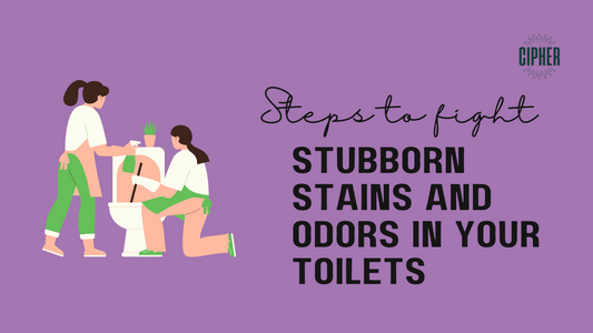 Steps to Fight Stubborn Stains and Odors in your toilets