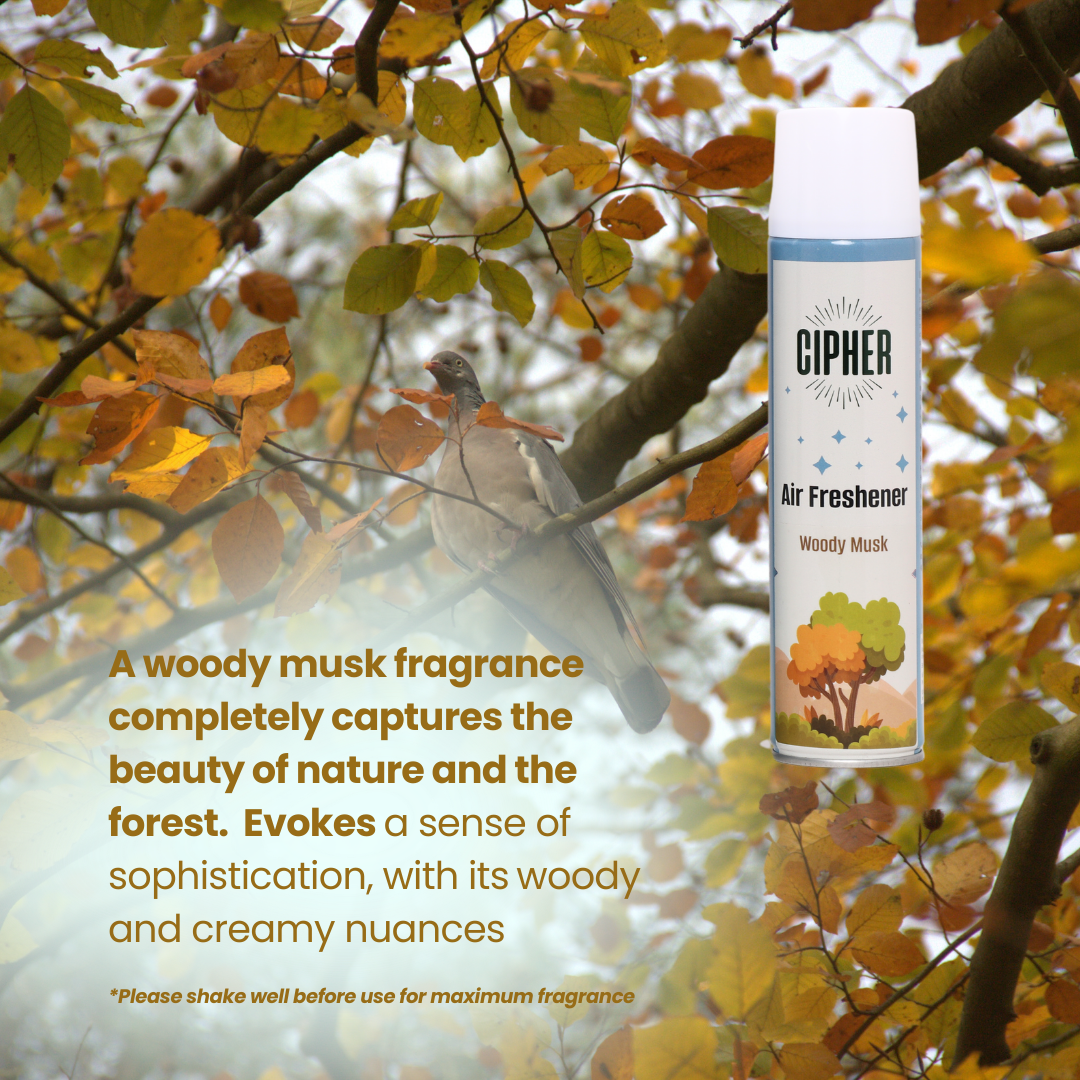 Premium Air Freshener Woody Musk 230ml