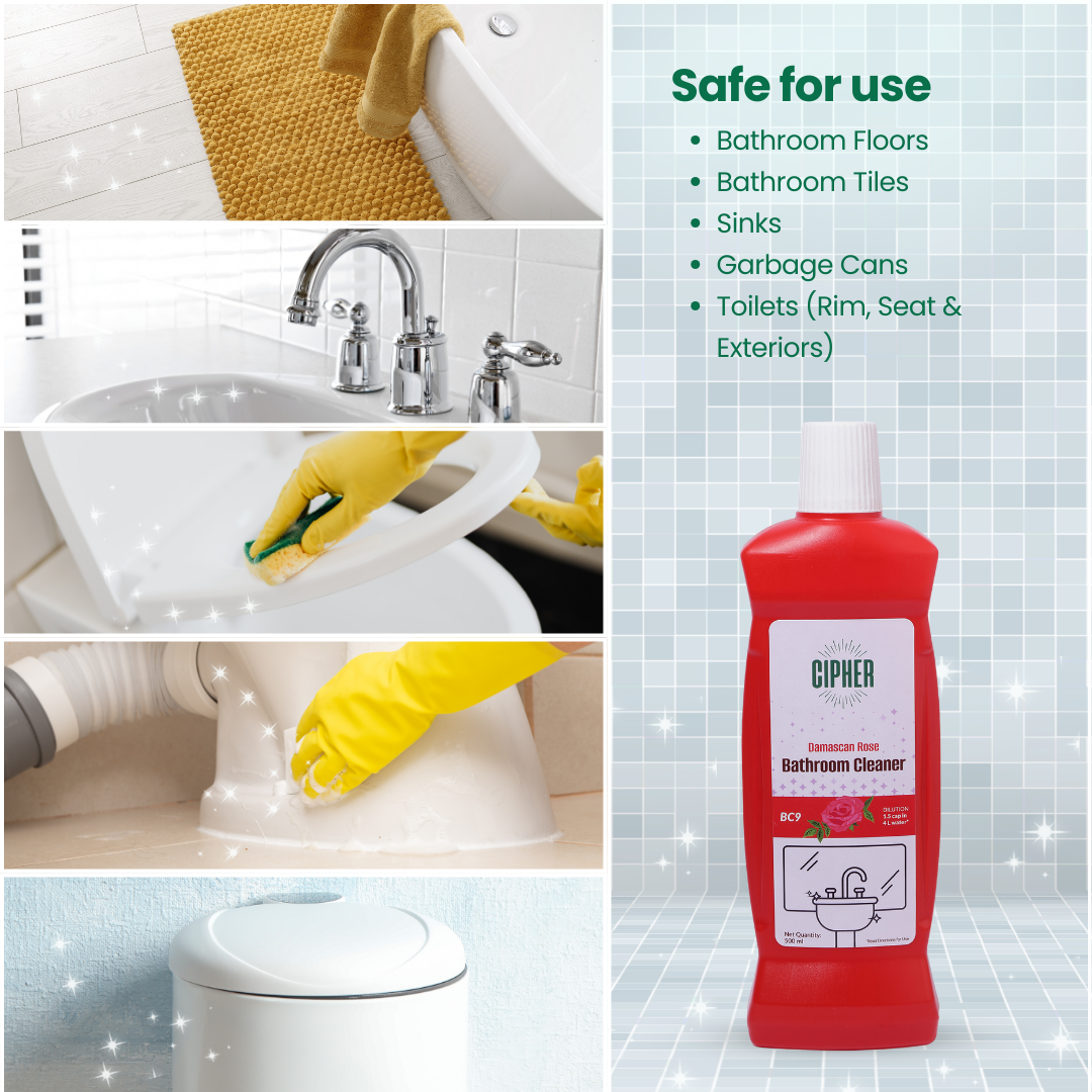 Bathroom Cleaner Damascan Rose 500ml