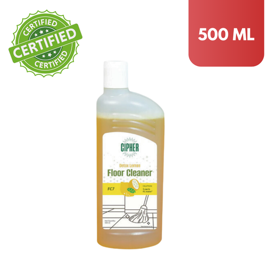 ShopCipher Floor Cleaner Detox Lemon, 500ml size.