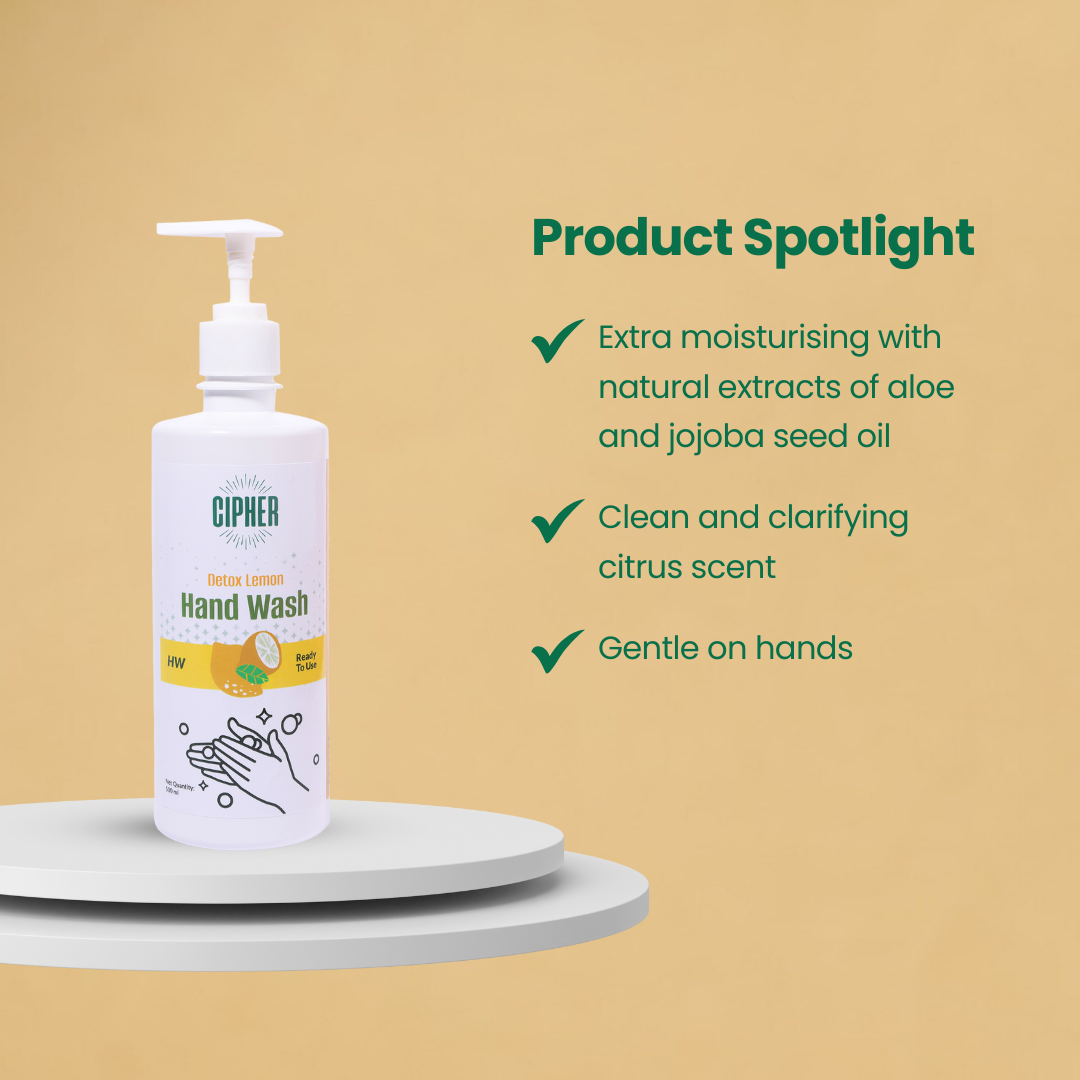 Hand Wash Detox Lemon 500ml