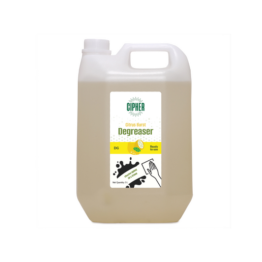 Citrus Burst Degreasing Liquid 5Ltr - Safe, Non-Toxic Cleaner