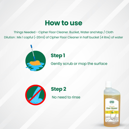 Floor Cleaner Detox Lemon 500ml