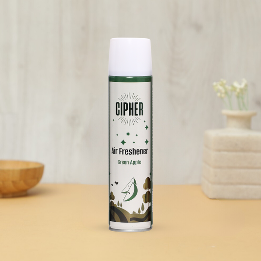 Air Freshener Green Apple 230ml: Immerse your space in the crisp, vibrant scent of green apple, offering a refreshing and uplifting fragrance with a sustainable, non-staining formula.