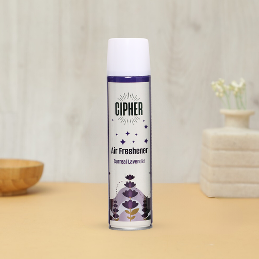 Best Air Freshener - Lavender 230ml bottle. The air freshener features a calming lavender scent described as fresh, floral, and slightly herbaceous with a touch of sweetness.