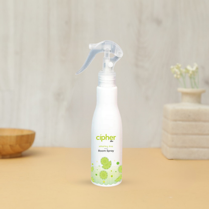 Natural lemon room spray with citrus freshness - 200ml, eco-friendly home fragrance mist for linens and spaces, featuring bright citrus notes